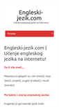 Mobile Screenshot of engleski-jezik.com